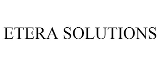 ETERA SOLUTIONS