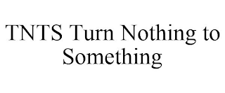 TNTS TURN NOTHING TO SOMETHING