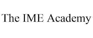 THE IME ACADEMY