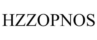 HZZOPNOS