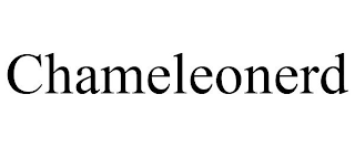 CHAMELEONERD