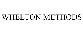 WHELTON METHODS