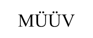 MÜÜV