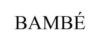 BAMBÉ