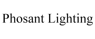 PHOSANT LIGHTING