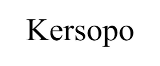 KERSOPO