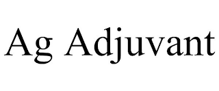 AG ADJUVANT