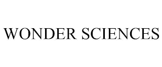 WONDER SCIENCES