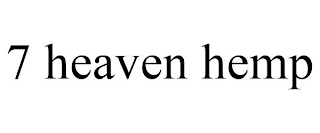 7 HEAVEN HEMP
