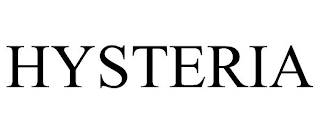 HYSTERIA