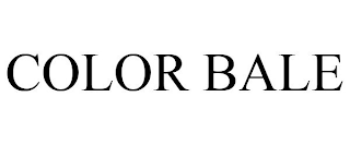 COLOR BALE