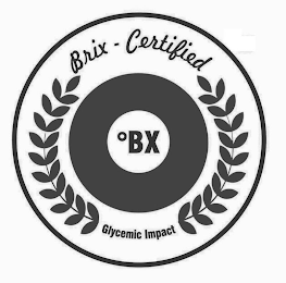 BRIX-CERTIFIED BX GLYCEMIC IMPACT