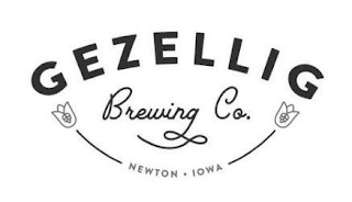 GEZELLIG BREWING CO. NEWTON · IOWA