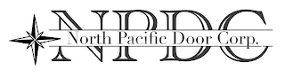 NPDC NORTH PACIFIC DOOR CORP.