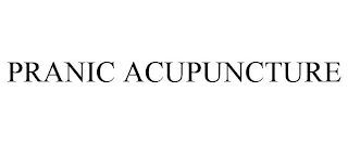 PRANIC ACUPUNCTURE