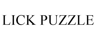 LICK PUZZLE