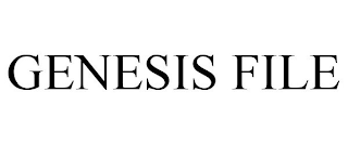 GENESIS FILE