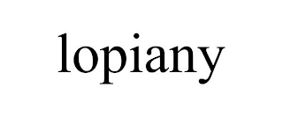 LOPIANY