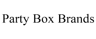 PARTY BOX BRANDS