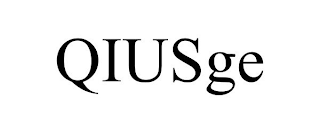 QIUSGE
