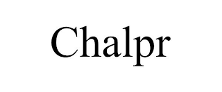 CHALPR