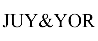 JUY&YOR