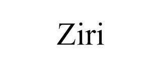 ZIRI