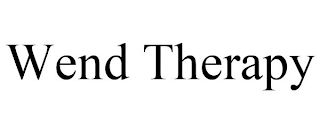WEND THERAPY