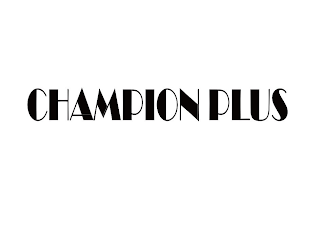 CHAMPIONPLUS