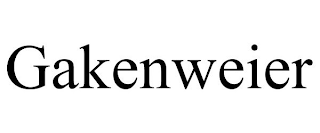 GAKENWEIER