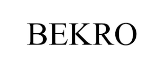 BEKRO