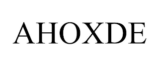 AHOXDE