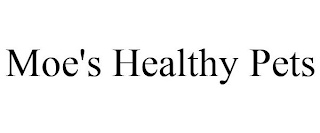 MOE'S HEALTHY PETS