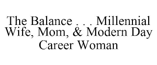 THE BALANCE . . . MILLENNIAL WIFE, MOM, & MODERN DAY CAREER WOMAN