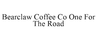 BEARCLAW COFFEE CO ONE FOR THE ROAD