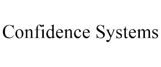 CONFIDENCE SYSTEMS