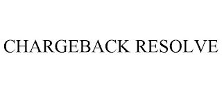 CHARGEBACK RESOLVE