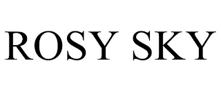 ROSY SKY