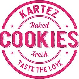 KARTEZ COOKIES, BAKED FRESH, TASTE THE LOVE