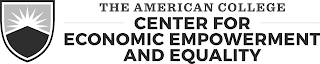 THE AMERICAN COLLEGE CENTER FOR ECONOMIC EMPOWERMENT AND EQUALITY