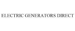 ELECTRIC GENERATORS DIRECT