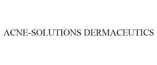 ACNE-SOLUTIONS DERMACEUTICS