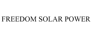 FREEDOM SOLAR POWER