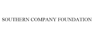 SOUTHERN COMPANY FOUNDATION