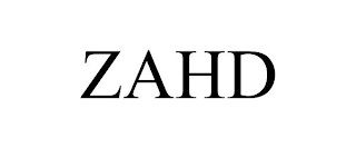 ZAHD