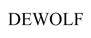 DEWOLF