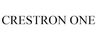 CRESTRON ONE