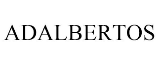 THE WORD ADALBERTOS
