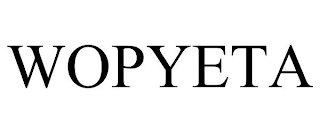 WOPYETA