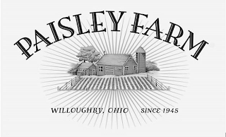 PAISLEY FARM WILLOUGHBY, OHIO SINCE 1945